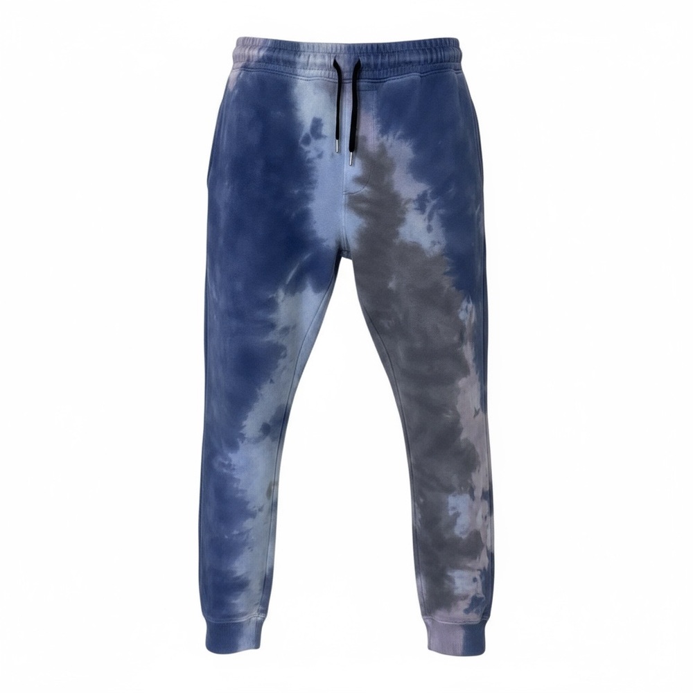 💥 Topman Tie-Dye Joggers 👖 Blue/Gray Sweatpants | Size M